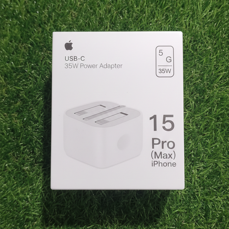 Apple iPhone Fast Charger, 35W USB-C Port Compact Power Adapter