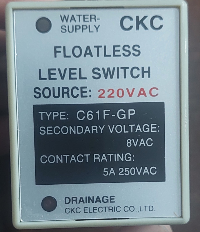 Floatless Level Switch C61F-GP