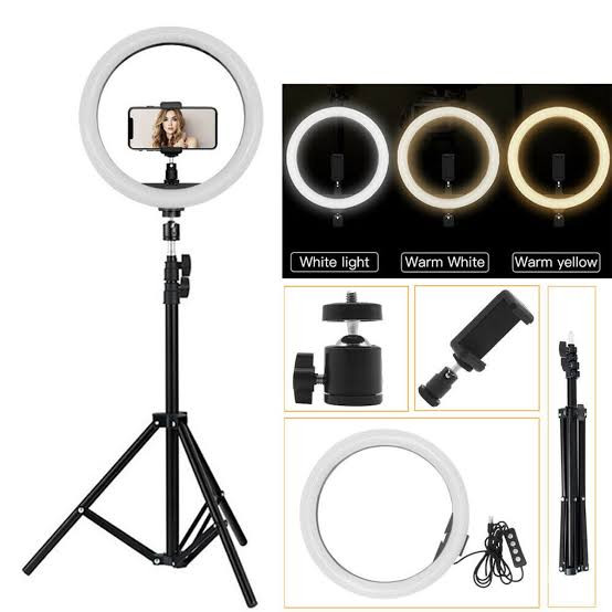 12 inch Selfie LED Ring Light with Tripod Stand ring lights with stand - Ring Light