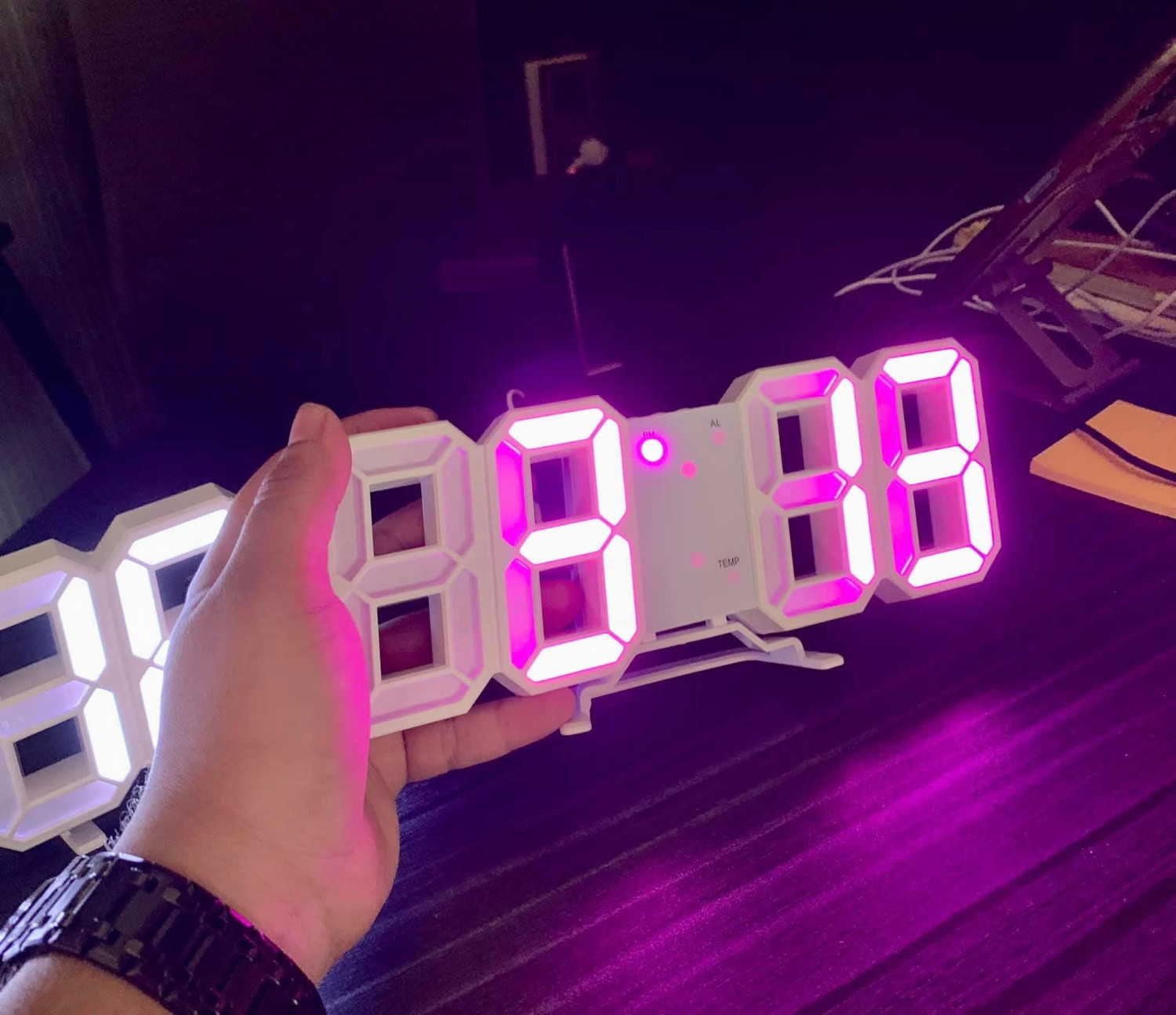 3D LED Digital Clock