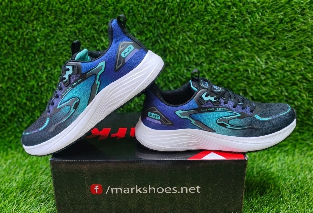 Mark Sports Shoe Premium Comfort & Style Royal Blue