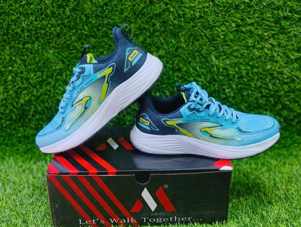 Mark Sports Shoe Premium Comfort & Style Sky Blue