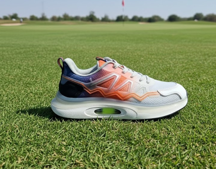 Step-Era Max Cushion Sports Trainer - Multi-Color Gradient (Performance Running/Sports)