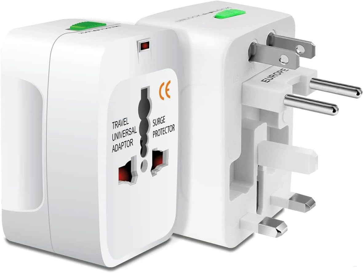 Universal International All In 1 Travel Adapter Multi Plug Power Socket Uk/Us/Au/Eu/Ca Converter - Multi Plug