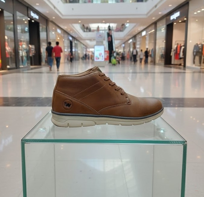 Men's Stylish High-Top Brown Casual Shoes - Think Outdoors